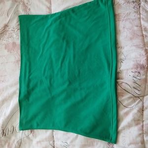 Green Tube Top Size LG-XL